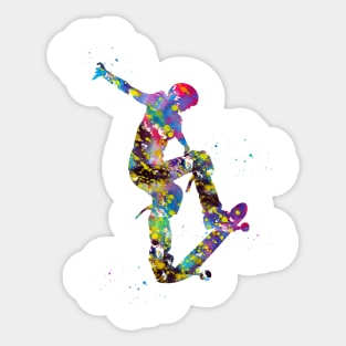 Skateboarder Sticker